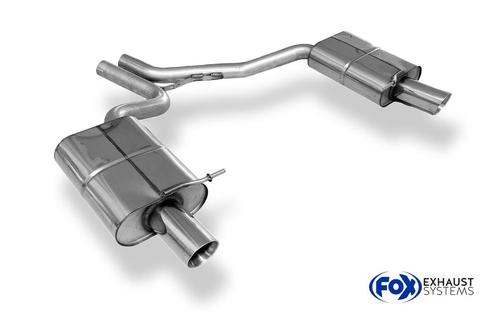 FOX Audi A4 type B6 einddemper rechts/links - 1x90 type 25 r, Auto-onderdelen, Uitlaatsystemen, Nieuw, Verzenden