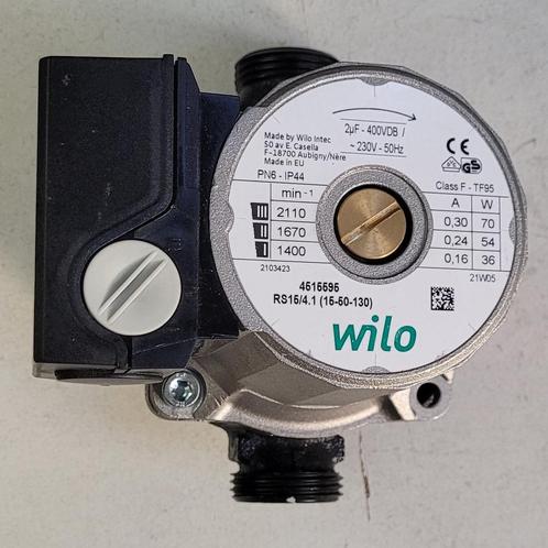WILO POMP RS 15-4 (15-50-130) O.A. INTERGAS 075157 NIEUW, Doe-het-zelf en Verbouw, Verwarming en Radiatoren, Nieuw, Ophalen of Verzenden