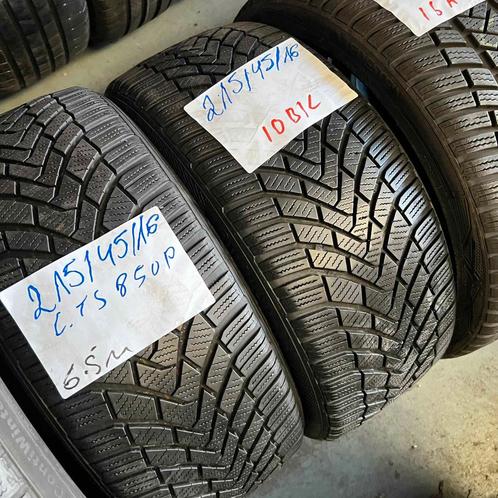 2 x Continental Winter TS850P 215-45-16 Winterbanden 6,5mm, Auto-onderdelen, Banden en Velgen, 16 inch, Winterbanden, 215 mm, Personenwagen