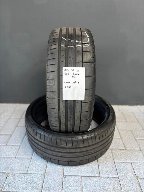 235/35/20 PIRELLI PZERO PZ4 5MM 2 STUKS 200,- (0619), Auto-onderdelen, Banden en Velgen, 20 inch, BOVAG lid, Stiba lid, Erkend duurzaam