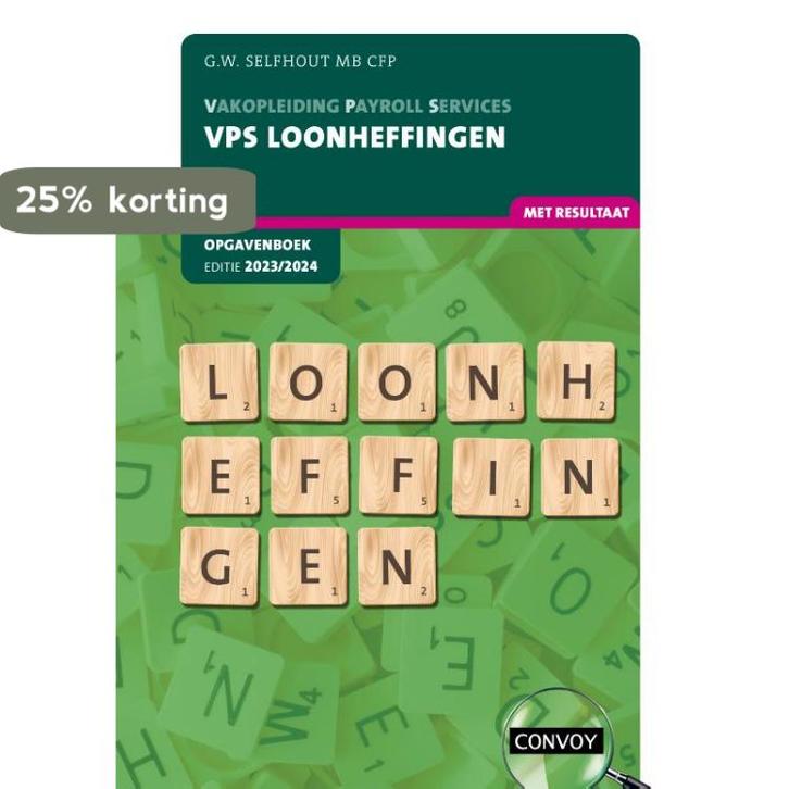 2023/2024 / VPS Loonheffingen / Opgavenboek 9789463173636, Boeken, Wetenschap, Gelezen, Verzenden