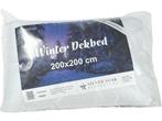 Silver Star Winter - Dekbed 200x200cm - 100% Polyester - Wit, Verzenden, Nieuw