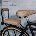 Ohmiomine Bagagedragerkussen Fietskussen Leather Look Taupe, Verzenden, Nieuw