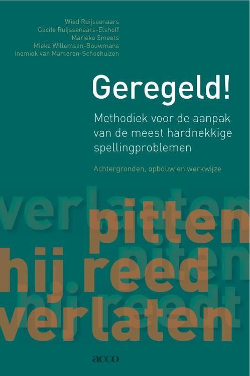 Geregeld! 9789033475009 W. Ruijssenaars, Boeken, Studieboeken en Cursussen, Gelezen, Verzenden