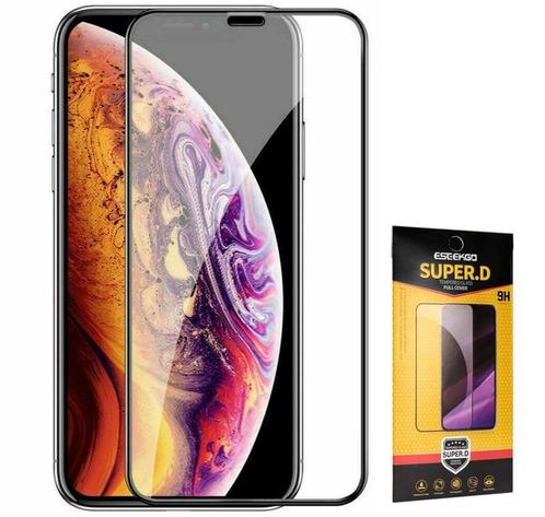 iPhone 11 Pro Full Cover Full Glue Tempered Glass Protector, Telecommunicatie, Mobiele telefoons | Hoesjes en Frontjes | Apple iPhone