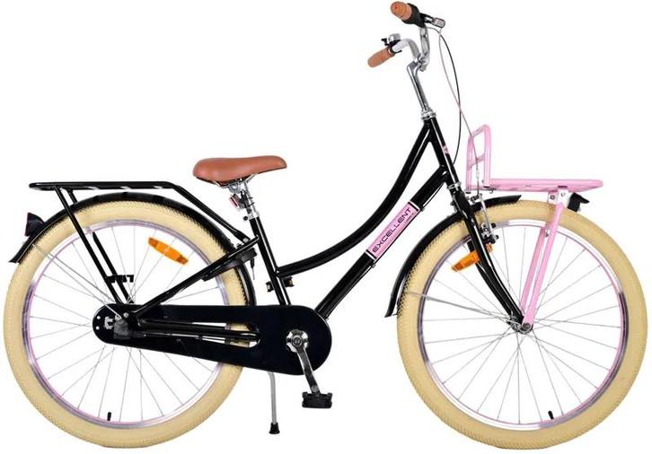 Volare Excellent Kinderfiets - Meisjes - 24 inch - Zwart - 3, Fietsen en Brommers, Fietsen | Kinderfietsjes, Nieuw, Ophalen of Verzenden