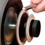 Tormek Geprofileerde lederen wetschijf – polijst gekromde., Doe-het-zelf en Verbouw, Gereedschap | Slijpmachines, Ophalen of Verzenden