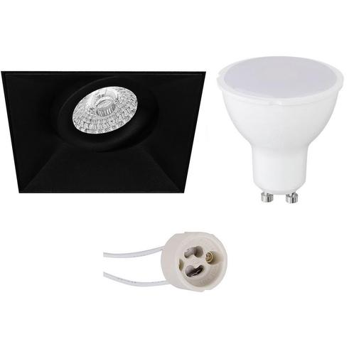 Voordeelset LED Spot Set - Pragmi Nivas Pro - GU10 Fitting -, Huis en Inrichting, Lampen | Spots, Plafondspot of Wandspot, Nieuw