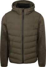 Superdry Hooded Storm Jack Olive maat L Heren, Kleding | Heren, Verzenden, Nieuw, Maat 52/54 (L), Superdry