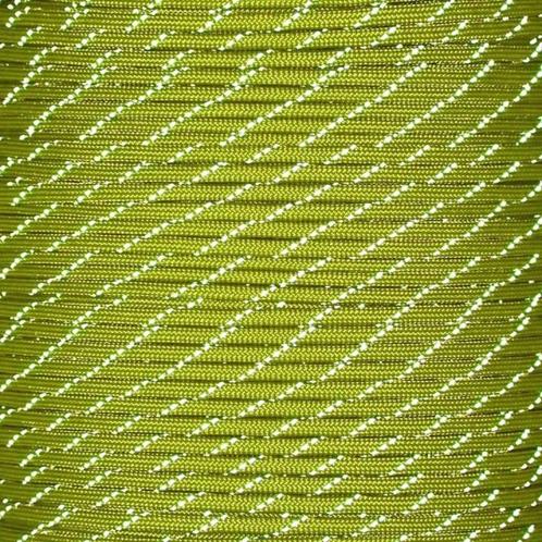 Rol 100 meter - Lime Groen Reflecterend Paracord 550 - #60, Doe-het-zelf en Verbouw, Overige Doe-het-zelf en Verbouw, Nieuw, Ophalen of Verzenden