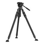SmallRig 4643 Carbon Fiber Tripod Kit FT-S303, Nieuw, 150 tot 175 cm, Met balhoofd, Ophalen of Verzenden