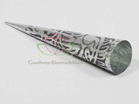 Koker Conisch 24, 5 cm. Relief PAK 15stuks waxinehouder, Hobby en Vrije tijd, Knutselen, Nieuw, Ophalen of Verzenden