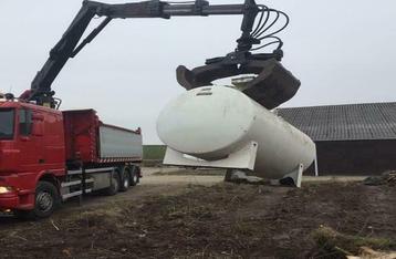 Dieseltank Verwijderen (Afvoeren) (BRL K902 Gecertificeerd!) beschikbaar voor biedingen
