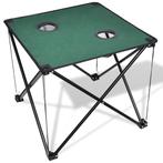 vidaXL Campingtafel inklapbaar (donkergroen), Caravans en Kamperen, Verzenden, Nieuw