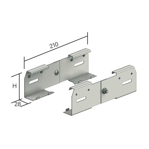 Legrand VAN GEEL Verbindingsstuk Kabeldraagsysteem - 8363150, Doe-het-zelf en Verbouw, Elektra en Kabels, Overige typen, Nieuw