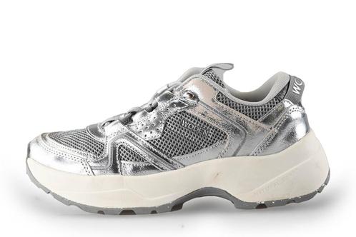 Woden Sneakers in maat 38 Zilver | 10% extra korting, Kleding | Dames, Schoenen, Overige kleuren, Zo goed als nieuw, Sneakers of Gympen