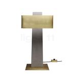 DCW Iota Tafellamp LED, grijs/messing , Magazijnuitverkoop,, Huis en Inrichting, Verzenden, Nieuw