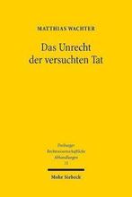 9783161537851 Freiburger Rechtswissenschaftliche Abhandlu..., Verzenden, Nieuw, Matthias Wachter