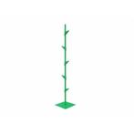 Cascando staande kapstok Bamboo steel 1 - groen, Verzenden, Nieuw