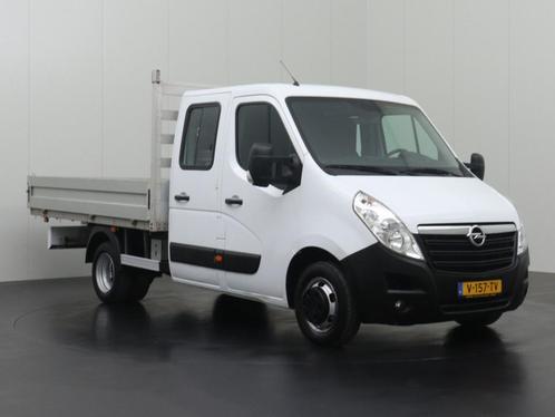 Opel Movano 2.3CDTI 130PK Open laadbak Dubbellucht, Auto's, Bestelauto's, Dealer onderhouden, Lease, Overige kleuren, Handgeschakeld