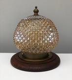 Massive - Plafondlamp - Glas, Hout, Messing - Art Deco, Antiek en Kunst
