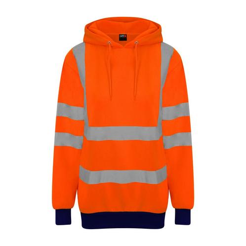 Reflecterende hoodie oranje, Tuin en Terras, Werkkleding, Verzenden