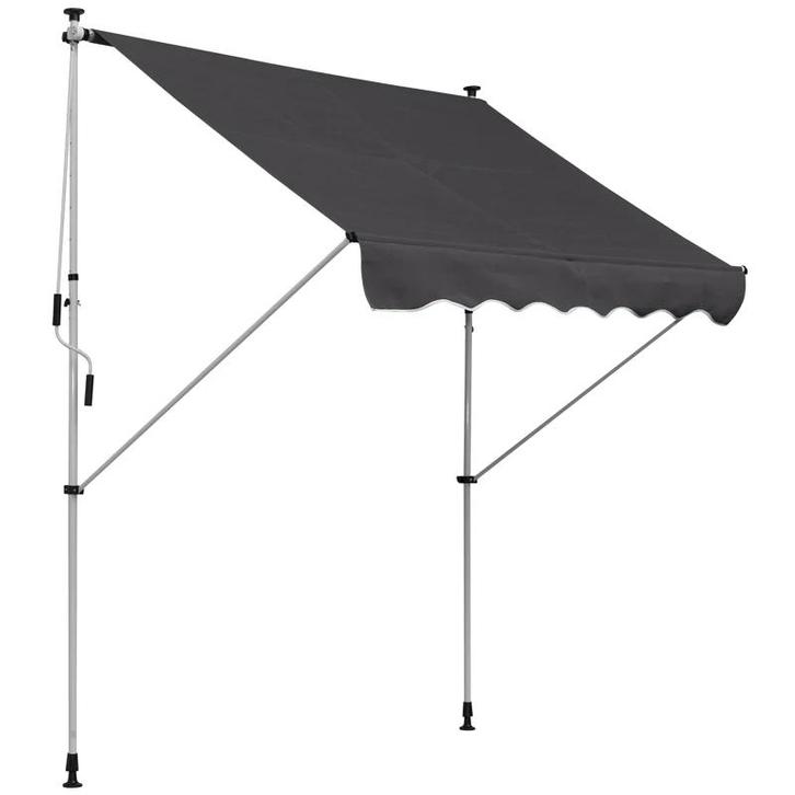 TRUUSK Luifel Knikarm - Verstelbaar - Zonwering - Handslinge, Tuin en Terras, Parasols, Nieuw, Verzenden