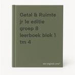 Getal & Ruimte jr 1e editie groep 8 leerboek blok 1 tm 4, Boeken, Schoolboeken, Verzenden, Gelezen