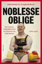 Noblesse oblige 9789000382897 Diederick Slijkerman, Verzenden, Zo goed als nieuw, Diederick Slijkerman