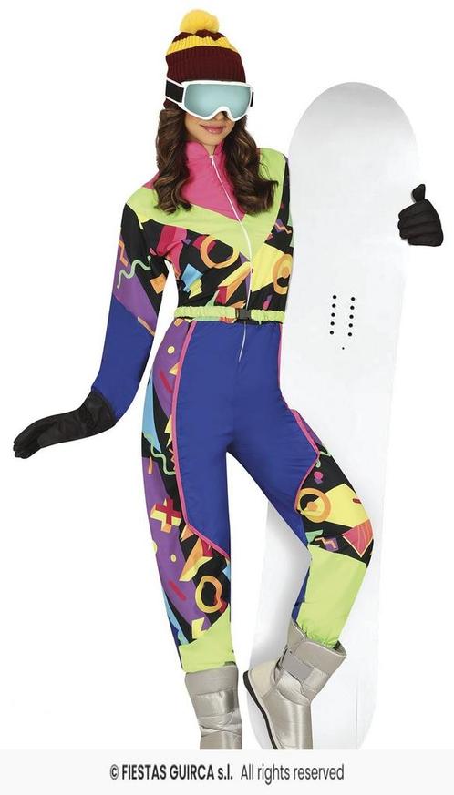 Foute Ski Overall Discopower Dames, Kleding | Dames, Carnavalskleding en Feestkleding, Nieuw, Ophalen of Verzenden