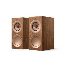 Kef R3 Speakers walnoot kleur