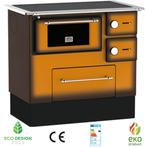 Houtfornuis - 85x91x56 cm - 5kW - bruin - energielabel A, Ophalen of Verzenden, Nieuw
