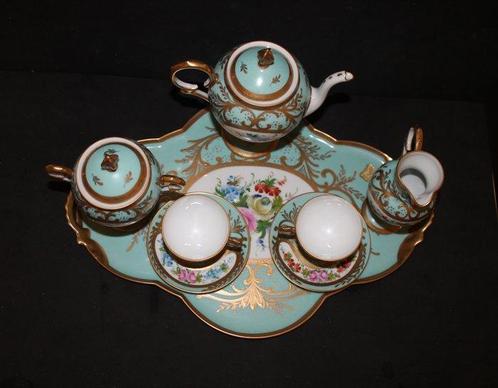 Giraud - Koffieservies (10) - Servizio da caffè Limoges -, Antiek en Kunst, Antiek | Meubels | Tafels