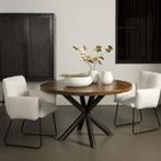 *WOONWINKEL* Tower Living Selva Ronde Eettafel Mangohout 130, Verzenden, Nieuw