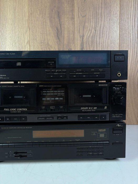 JVC - RX-304L Receiver + TD-W203 Cassette Deck + XL-V211 CD, Audio, Tv en Foto, Radio's
