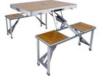 Bo-Camp - Picknicktafel - Bamboe - Inklapbaar, Verzenden, Zo goed als nieuw