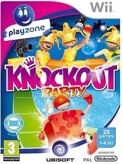 Knockout Party (Wii Games) (Nintendo Wii), Spelcomputers en Games, Games | Nintendo Wii, Zo goed als nieuw, Ophalen of Verzenden