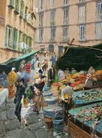 Francesco Tammaro (1939) - Mercato alla Pignasecca, Antiek en Kunst