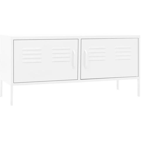 Tv-meubel wit 105cm: retourdeal met 35% korting! (tv meubel), Huis en Inrichting, Kasten | Televisiemeubels, 75 cm of meer, Nieuw