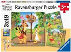Disney Winnie the Pooh Sportdag Puzzel (3x49 stukjes) |, Kinderen en Baby's, Nieuw, Verzenden