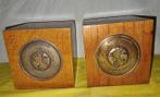 Set boekensteunen Globe Wernicke - Hout,metaal