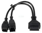 Jaltest (JDC406A) | FCA (SGW) 12+8-pins OBD - 16-pins OBD2 V, Verzenden, Nieuw