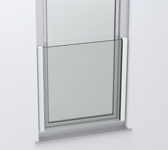 Frans balkon Lyon-Ivoorwit (RAL 9016)-1000 mm-Frontaal, Doe-het-zelf en Verbouw, Glas en Ramen, Nieuw, Ophalen of Verzenden