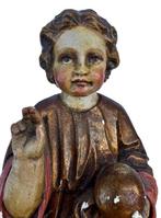 Oberammergau - Beeldje - Kind Jezus - 26,3 cm - Hout -