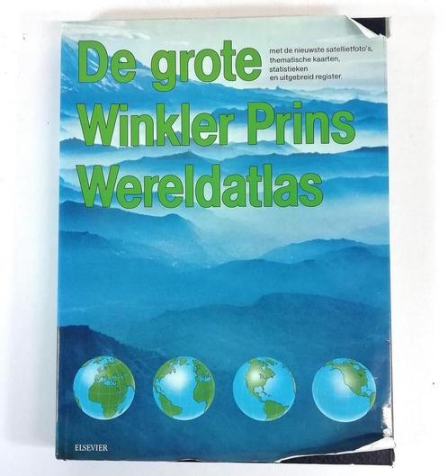 Grote winkler prins wereldatlas 9789010061072, Boeken, Reisgidsen, Gelezen, Verzenden