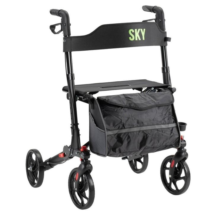 Sky lichtgewicht rollator - Zwart, Diversen, Rollators, Ophalen of Verzenden