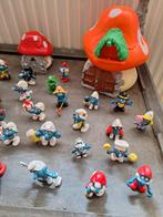 Vintage Smurfendorp 28 stuks o.a. Peyo en Schleich