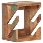 Wandskateboardhouder 25x20x30 cm massief gerecycled hout, Nieuw, Verzenden