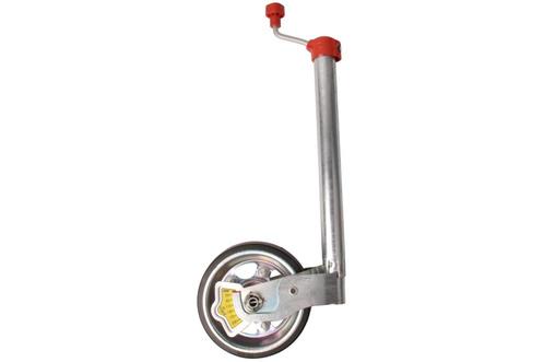 AL-KO neuswiel 48 mm met stalen velg en massief rubber wiel, Auto diversen, Aanhangwagen-onderdelen, Ophalen of Verzenden