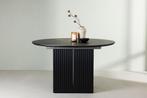 Eettafel - Hilda - Zwart - Jörn, Verzenden, Nieuw